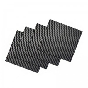 Bamba la Nyuzi za Carbon 3k 8mm Imewashwa 2mm