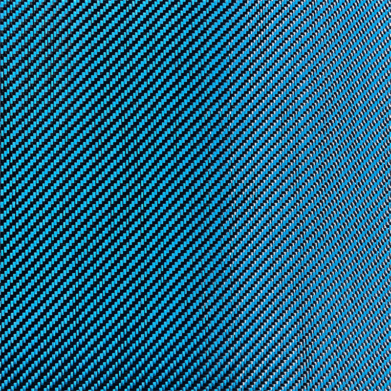 Carbon Aramid Hybrid Kevlar Fabric Twill na Plain