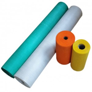 Rotolo di maglia di fibra di vetro da 45 gsm per u cimentu